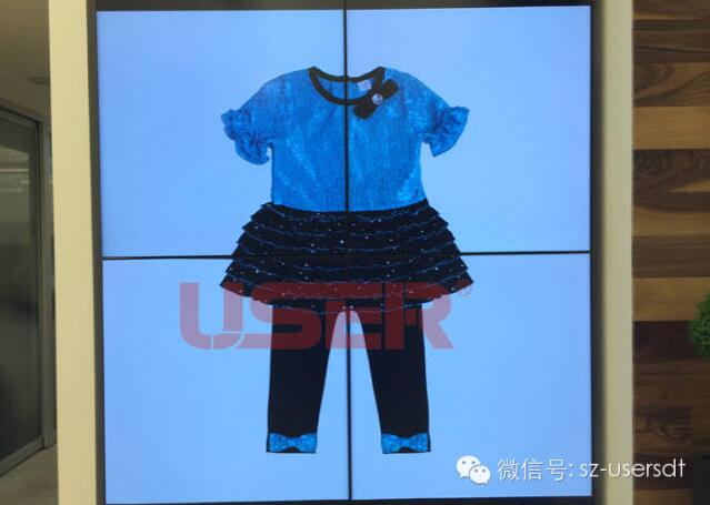 優(yōu)色專(zhuān)顯高清液晶拼接屏進(jìn)軍服裝業(yè)！